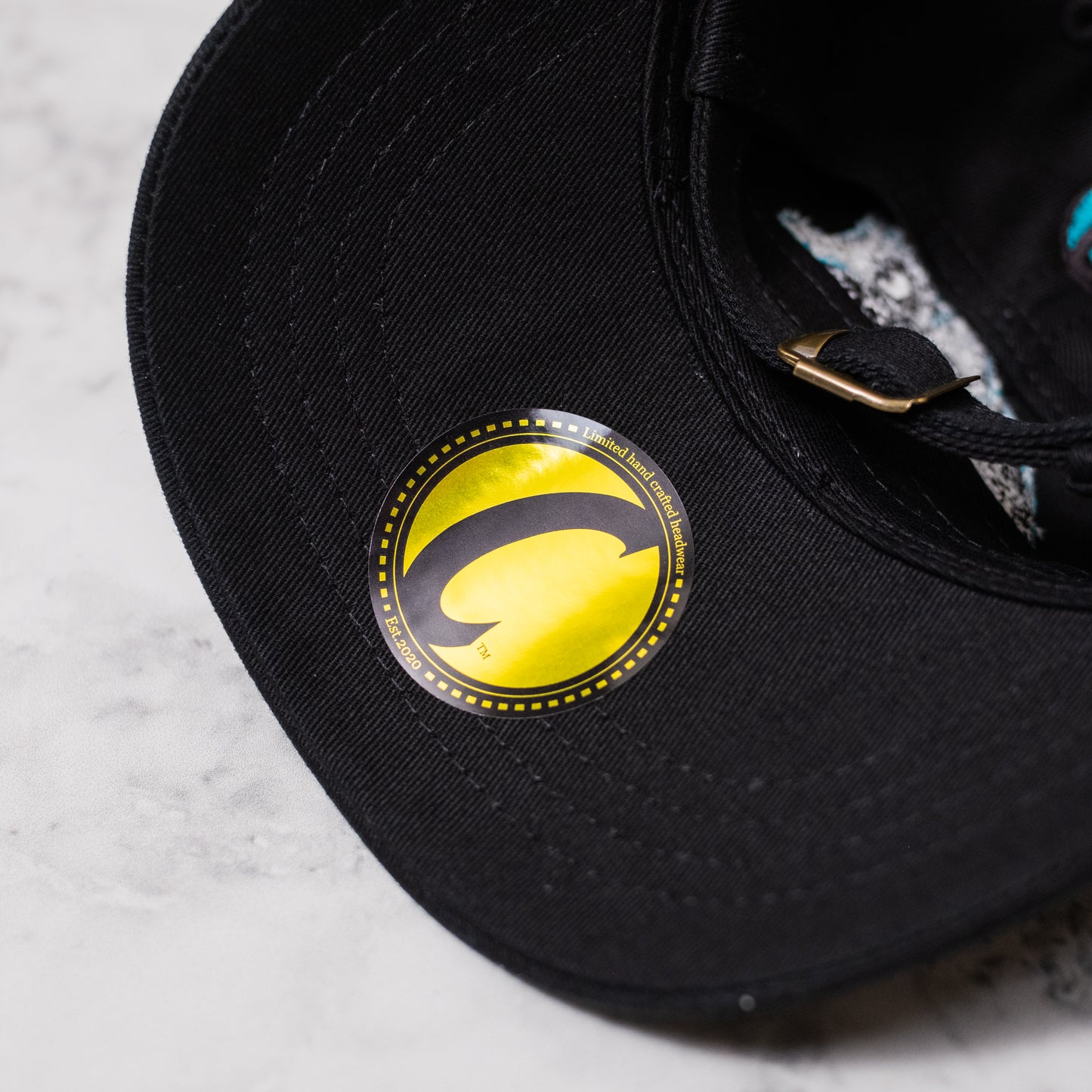 1 of 1 408 Zombie Shark Dad Hat in Black