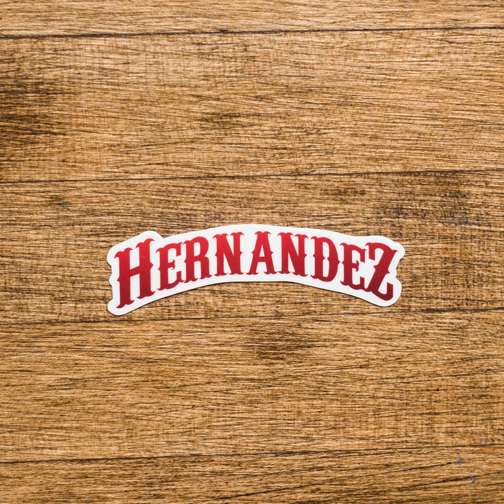 Hernandez Sticker