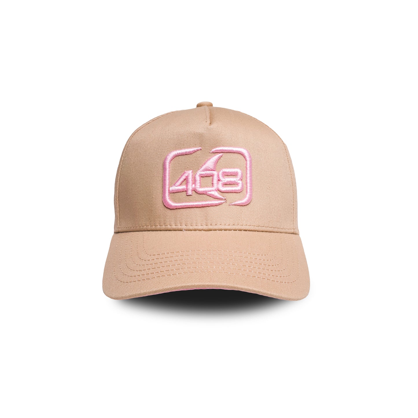 The Classic 408 Snapback - VDay Edition (Khaki/Pink)