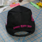 1 of 1 Zombie Shark in Black with Pink