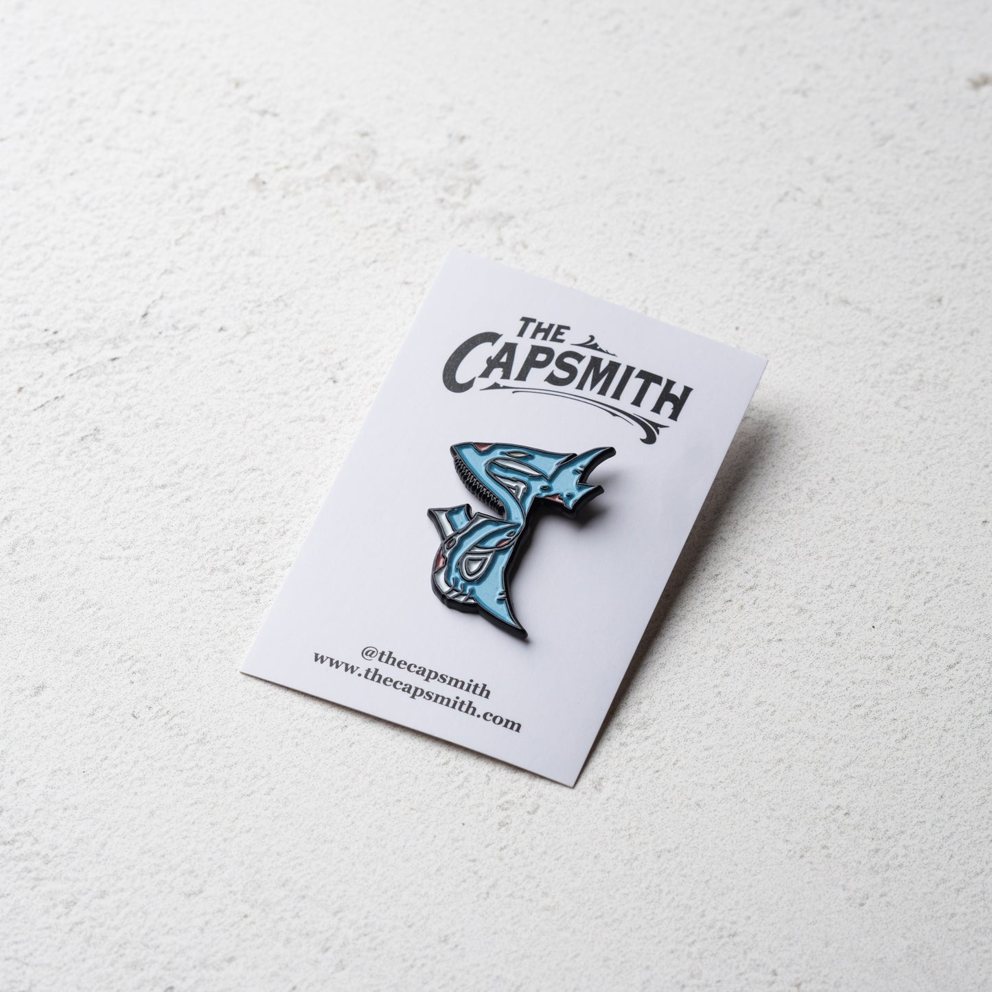The Zombie Shark Pin