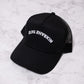 Upside-down Stay Sharkin Trucker (Black)