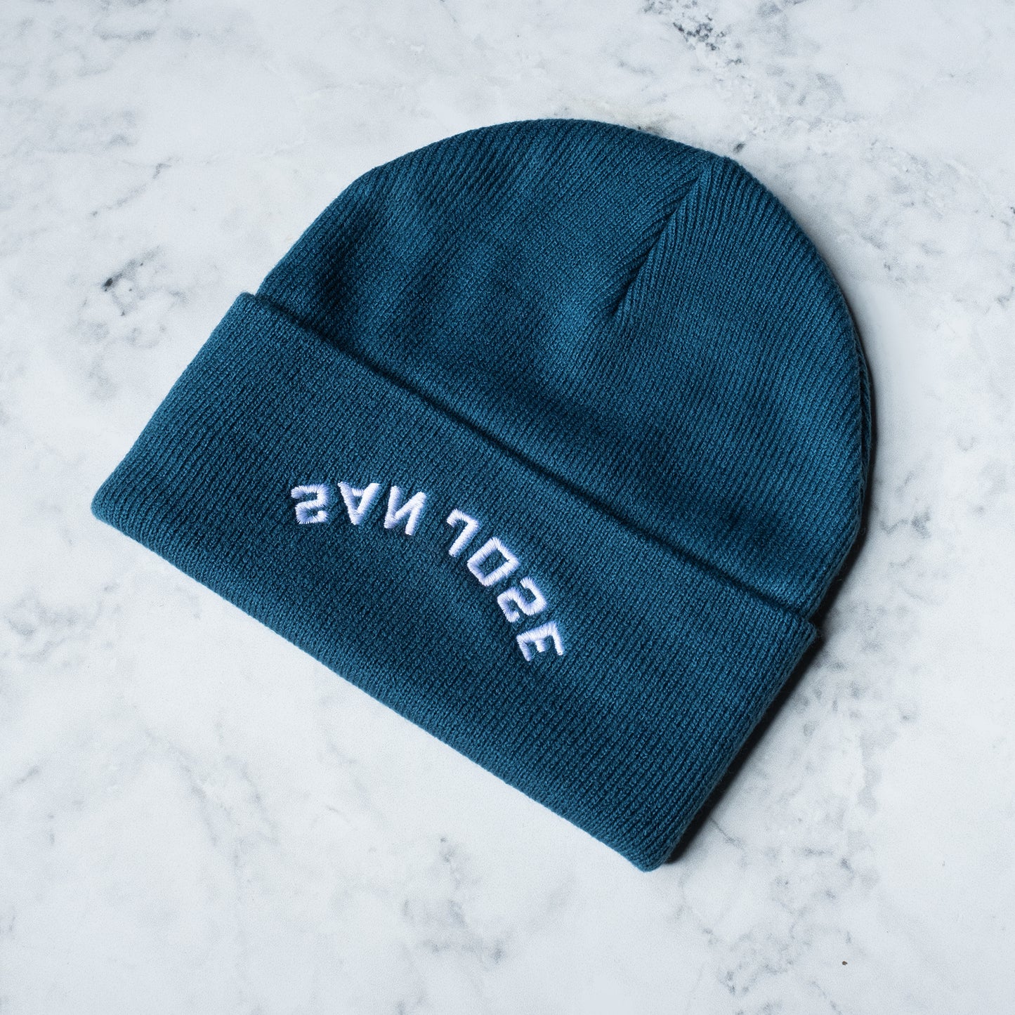 Upside-down San Jose Beanie