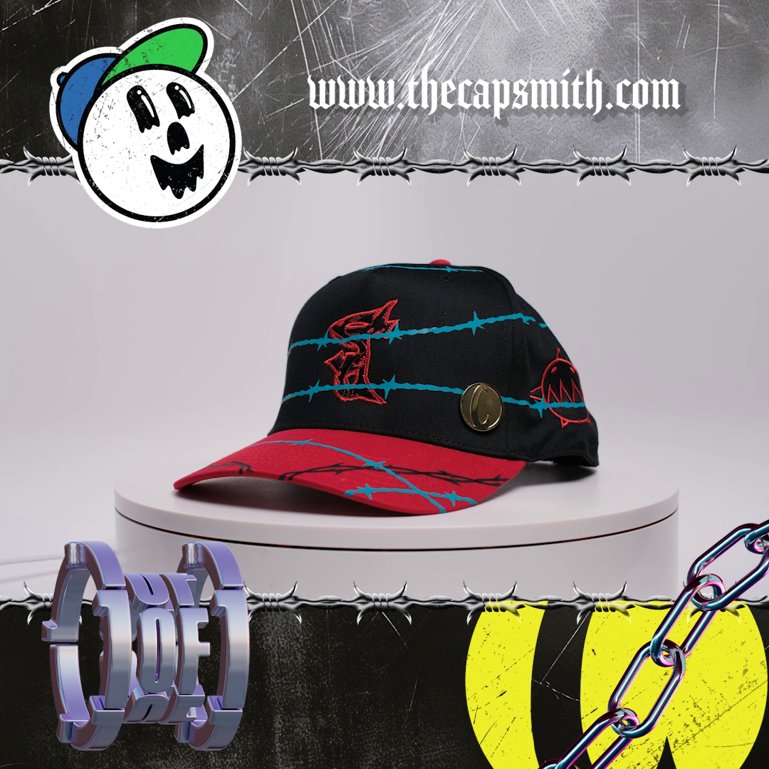 1 of 1 Zombie Shark 2-Tone Cap