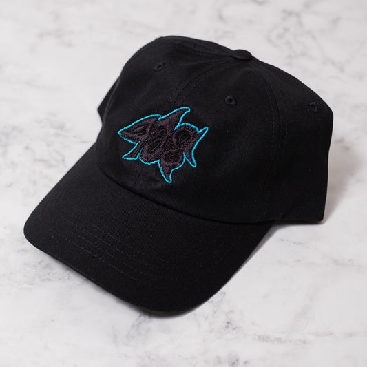 1 of 1 408 Zombie Shark Dad Hat in Black