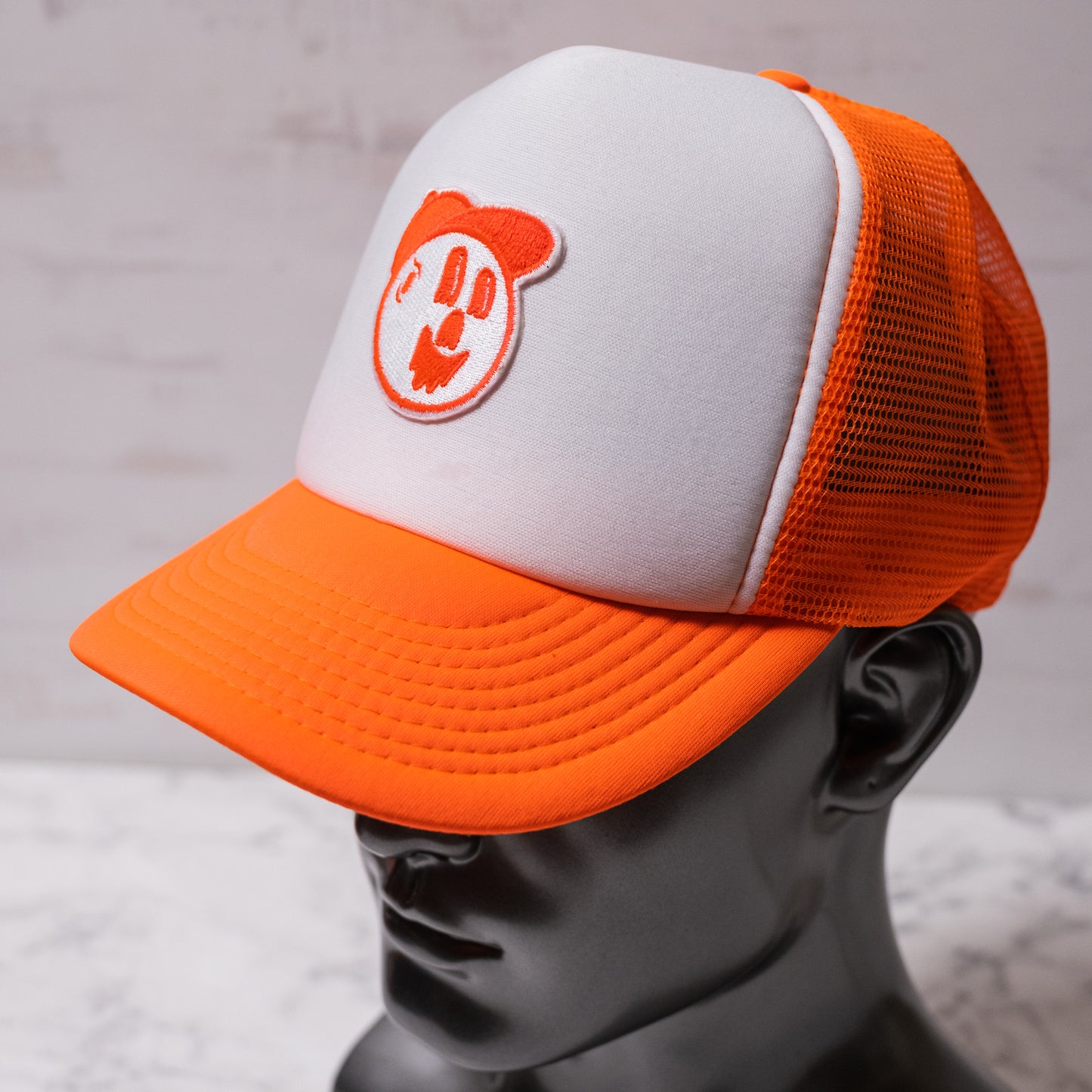 1 of 1 Cap Hero Trucker Snapback (Neon Orange)