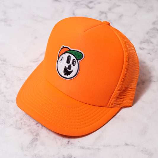 1 of 1 Cap Hero Trucker Snapback (Neon Orange)