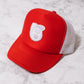 1 of 1 Cap Hero Trucker Snapback (Wht/Red)