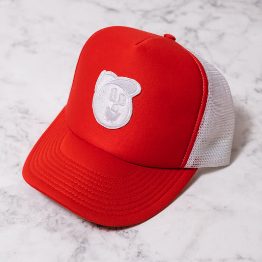 1 of 1 Cap Hero Trucker Snapback (Wht/Red)