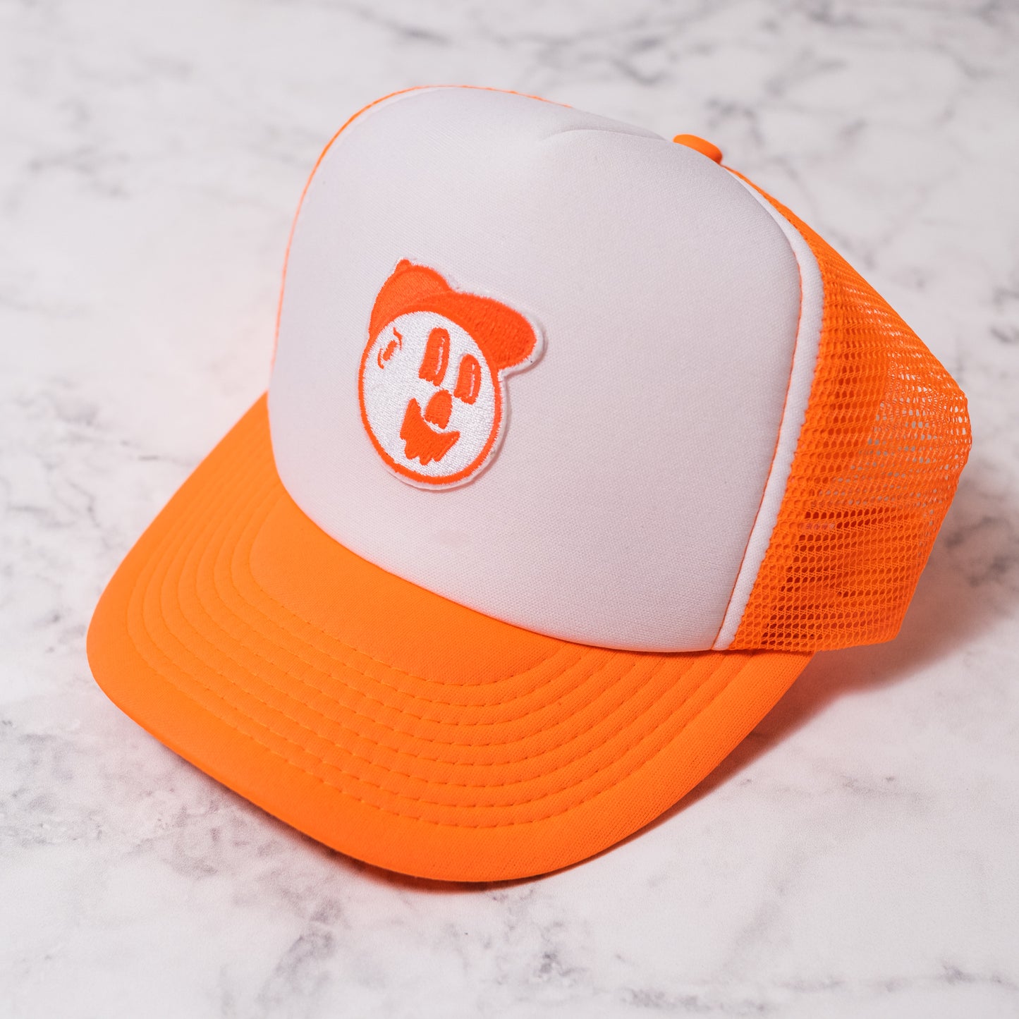 1 of 1 Cap Hero Trucker Snapback (Neon Orange)