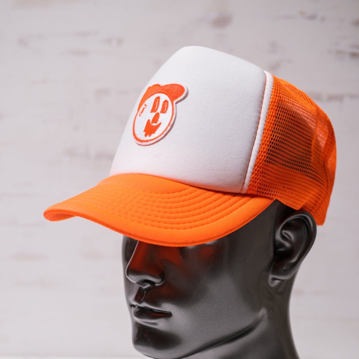 1 of 1 Cap Hero Trucker Snapback (Neon Orange)