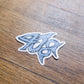 408 Zombie Shark Sticker