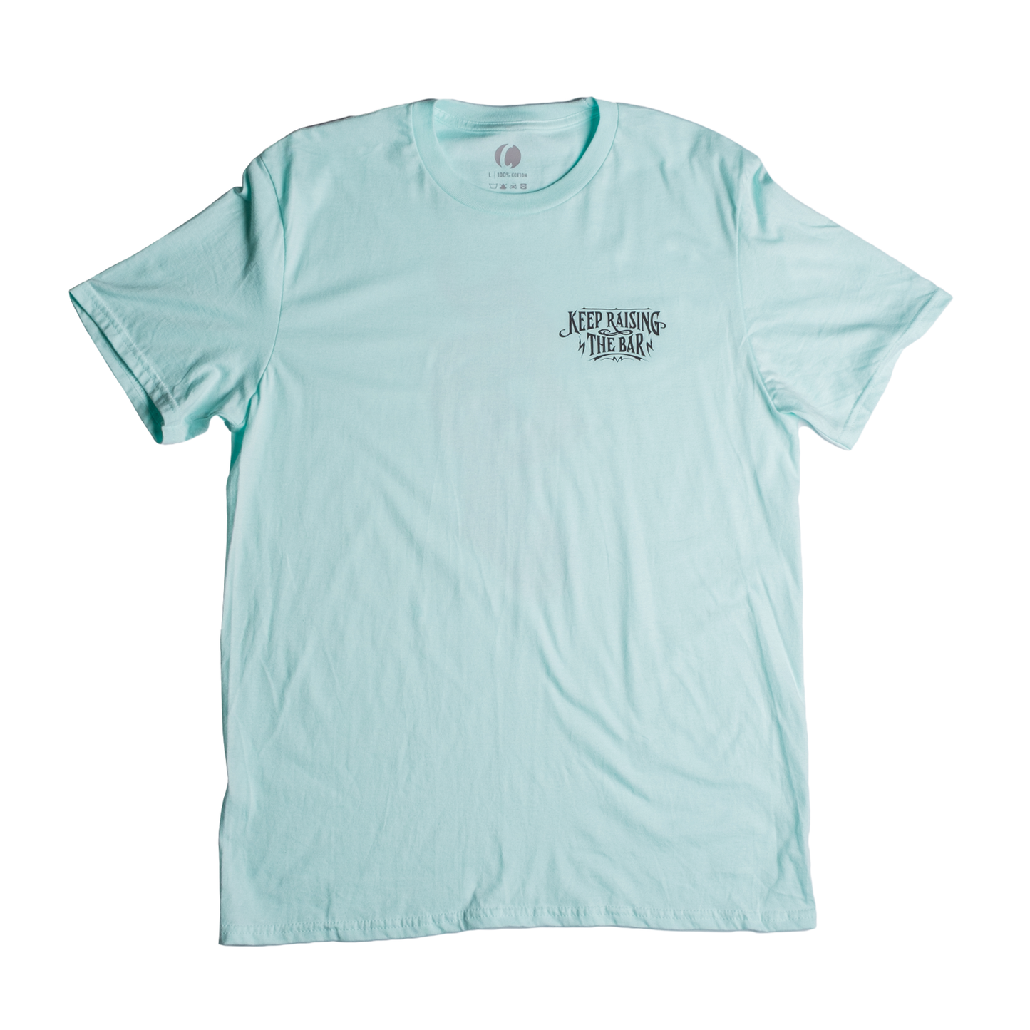 Teal Ice T-Shirt with Left Chest Logo