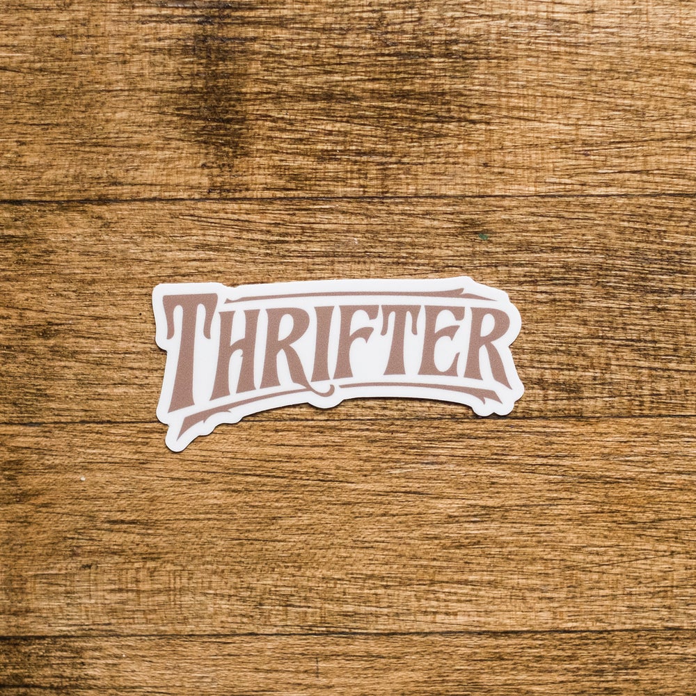 Thrifter Sticker