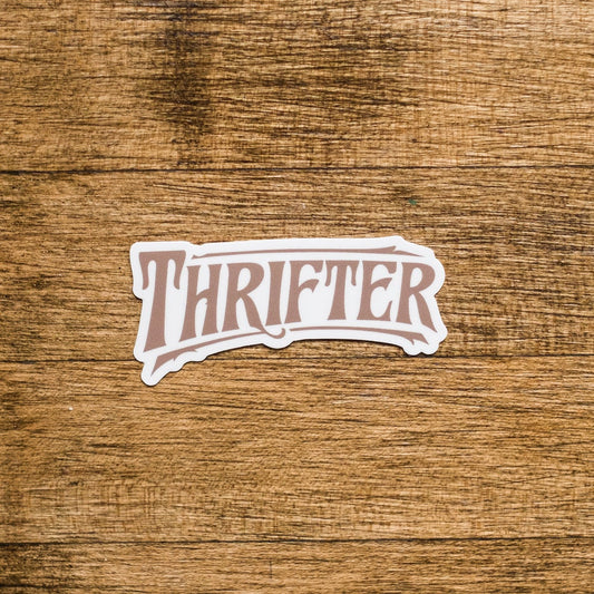Thrifter Sticker