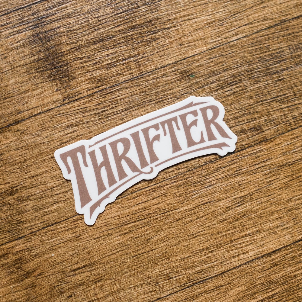 Thrifter Sticker