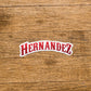 Hernandez Sticker