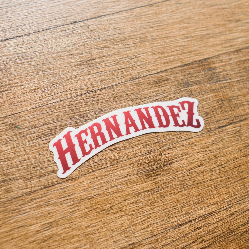 Hernandez Sticker