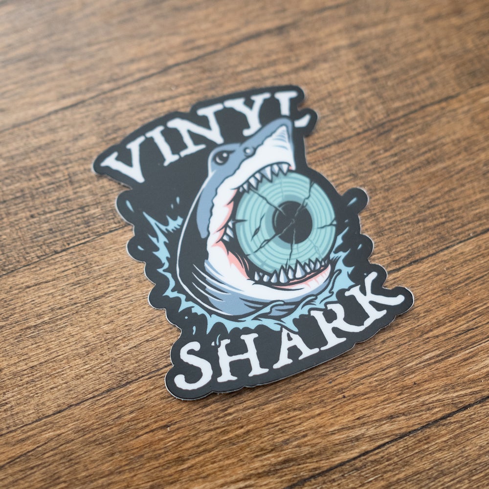 Vinyl Shark Sticker