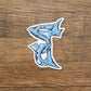 Zombie Shark Sticker