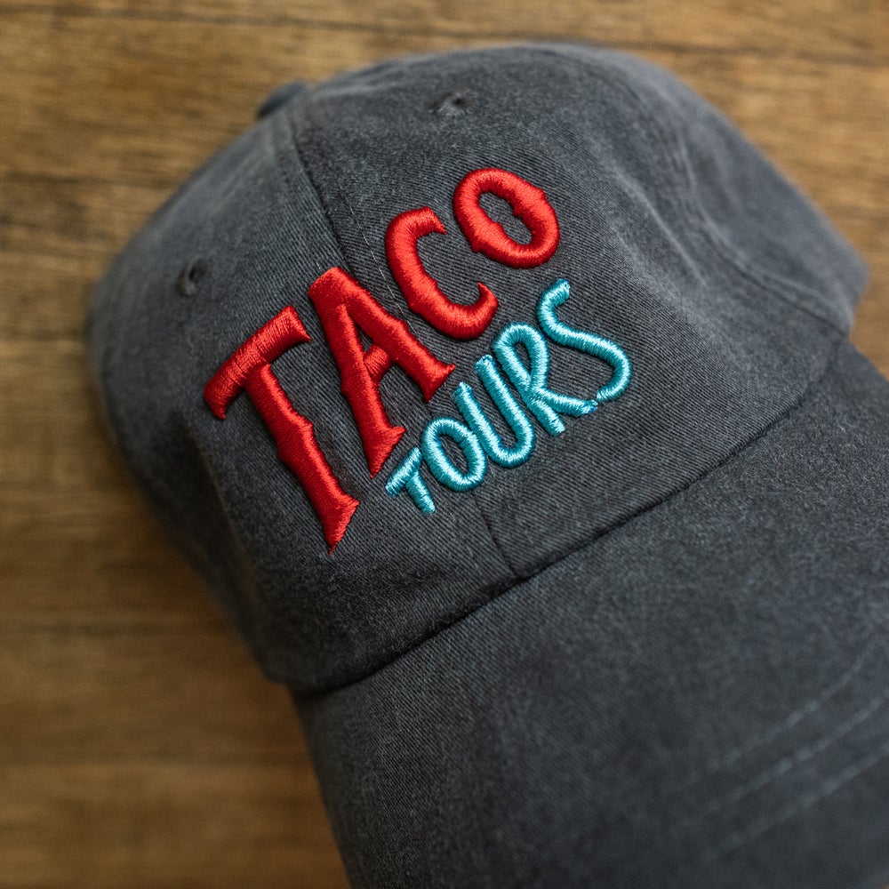 Taco Tours Dad Hat in Black