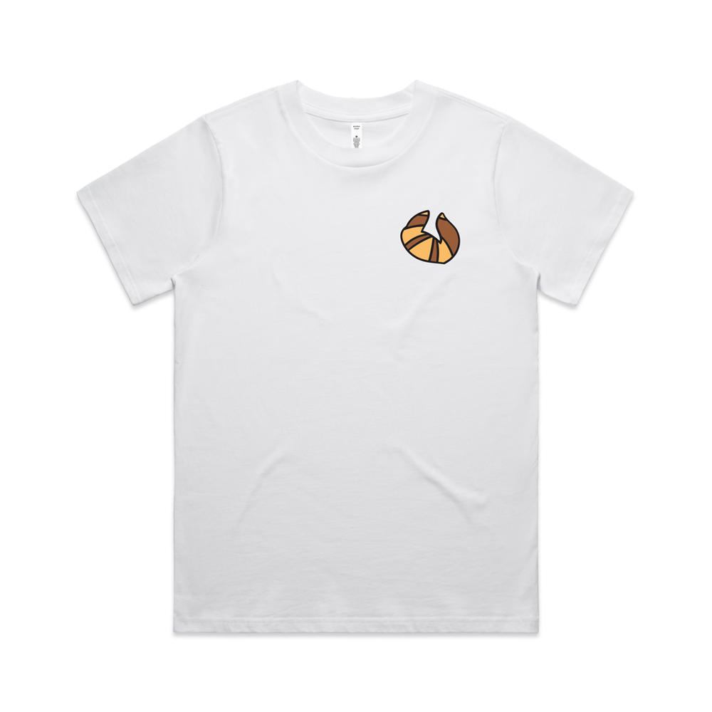 1 of 1 Women's Cuernito Tee in White (Medium)