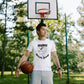 Sharks Never Sleep Tee in White